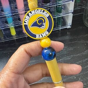 Los Angeles Rams Beaded Pen
